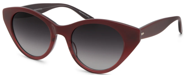 Alexander Daas - Barton Perreira Kismet Sunglasses - Oxblood & Smolder - Side View