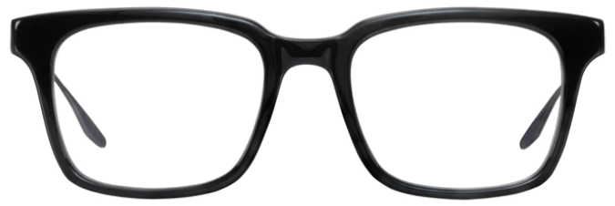 Alexander Daas - Barton Perreira Kleos Eyeglasses - Black & Pewter - Front View