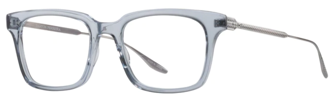 Alexander Daas - Barton Perreira Kleos Eyeglasses - Blue Smoke & Pewter - Side View