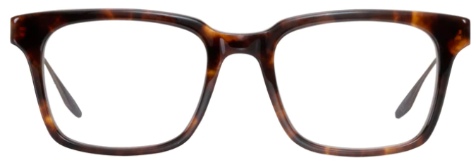 Alexander Daas - Barton Perreira Kleos Eyeglasses - Chestnut & Antique Gold - Front View