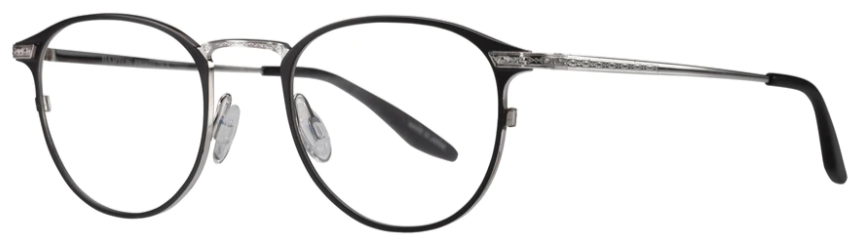 Alexander Daas - Barton Perreira Levy Eyeglasses - Black Satin - Side View