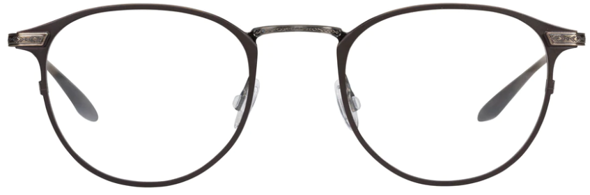 Alexander Daas - Barton Perreira Levy Eyeglasses - Matte Java - Front View