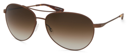 Alexander Daas - Barton Perreira Lovitt 56 Sunglasses - Matte Java & Smokey Topaz - Side View