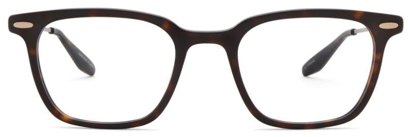 Alexander Daas - Barton Perreira Moran Eyeglasses - Dark Walnut &amp; Antique Gold - Front View