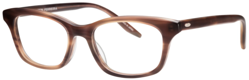 Alexander Daas - Barton Perreira Nandi Eyeglasses - Matte Patchouli Tortoise - Side View