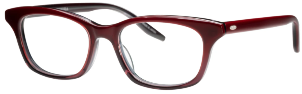 Alexander Daas - Barton Perreira Nandi Eyeglasses - Oxblood - Side View