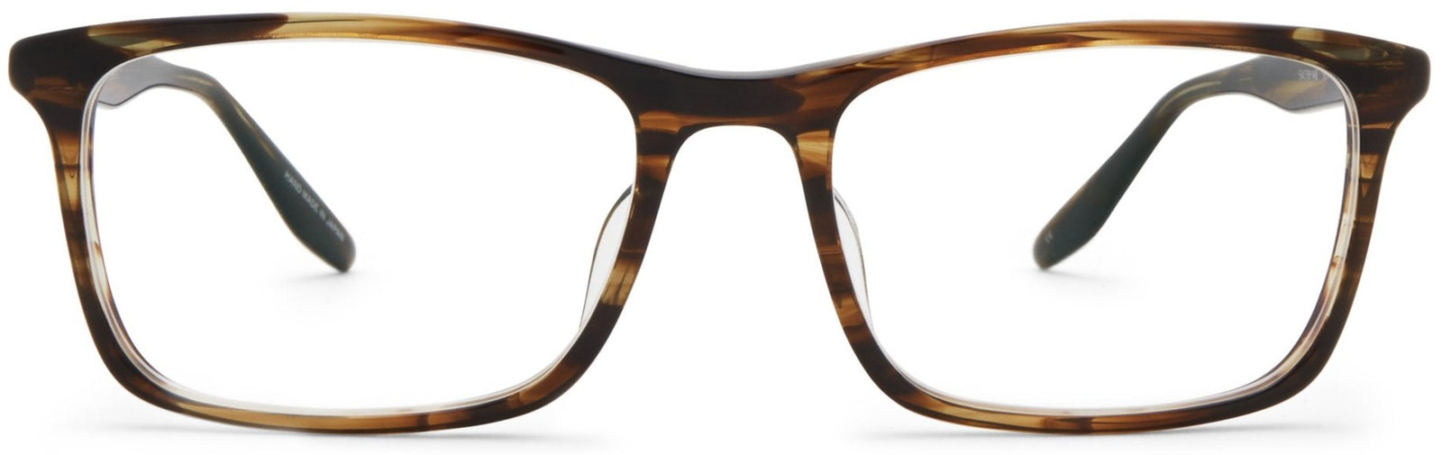 Alexander Daas - Barton Perreira Neal Eyeglasses - Sulcata Tortoise - Front View