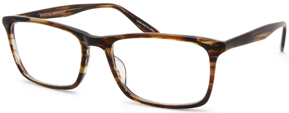 Alexander Daas - Barton Perreira Neal Eyeglasses - Sulcata Tortoise - Side View
