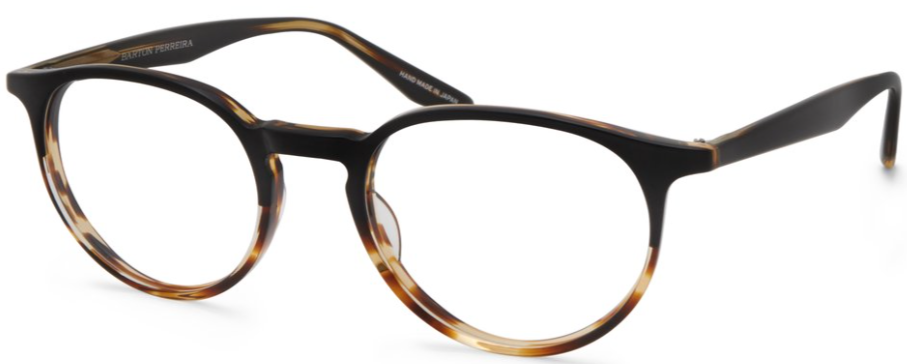 Alexander Daas - Barton Perreira Norton 48 Eyeglasses - Raven Tortoise Gradient - Side View