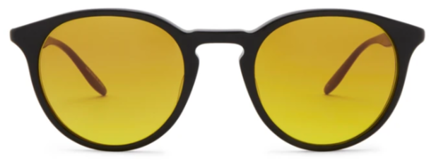 Alexander Daas - Barton Perreira Norton Sunglasses - Black &amp; Yellow Gradient - Front View