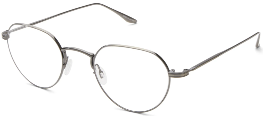 Alexander Daas - Barton Perreira Orlov Eyeglasses - Pewter - Side View