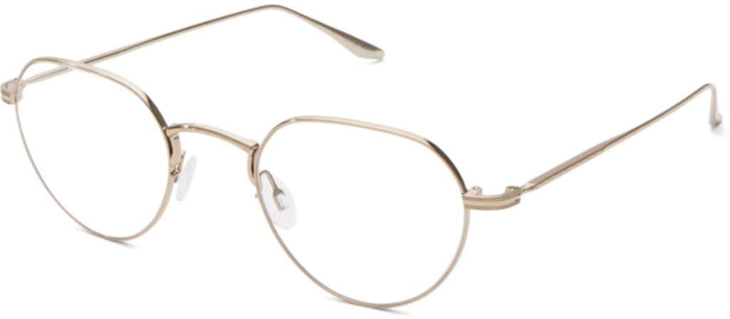 Alexander Daas - Barton Perreira Orlov Eyeglasses - Rose Gold - Side View