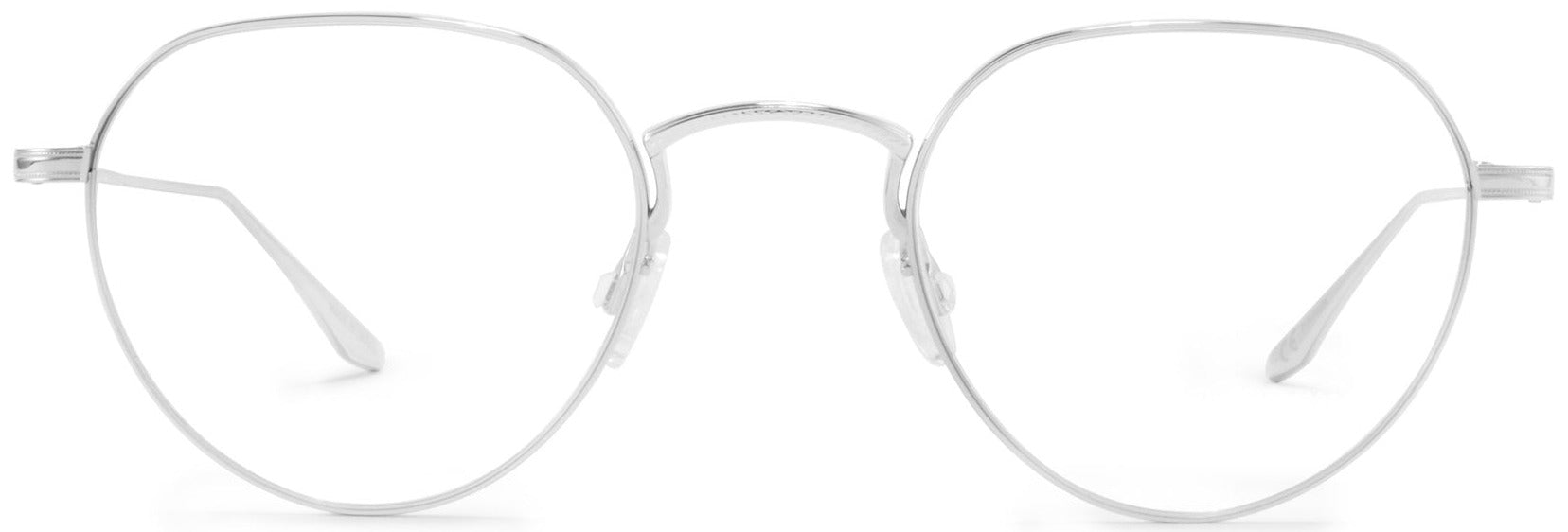 Alexander Daas - Barton Perreira Orlov Eyeglasses - Silver - Front View