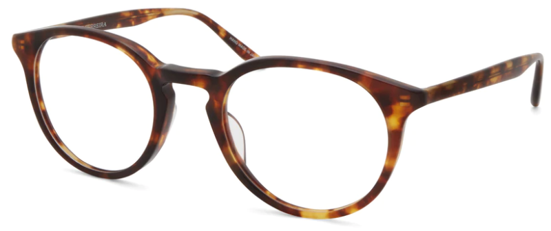 Alexander Daas - Barton Perreira Princeton Eyeglasses - Chestnut - Side View