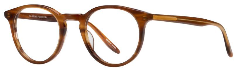 Alexander Daas - Barton Perreira Princeton Eyeglasses - Umber Tortoise - Side View