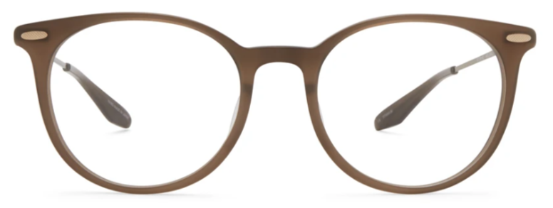 Alexander Daas - Barton Perreira Rhiannon Eyeglasses - Mocha & Antique Gold - Front View
