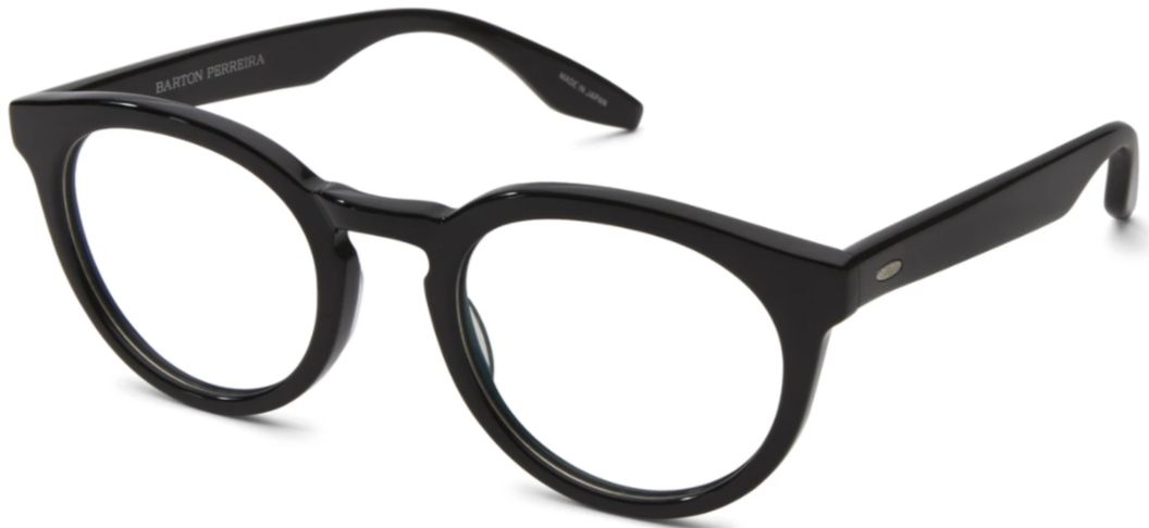 Alexander Daas - Barton Perreira Rourke Eyeglasses - Black - Side View