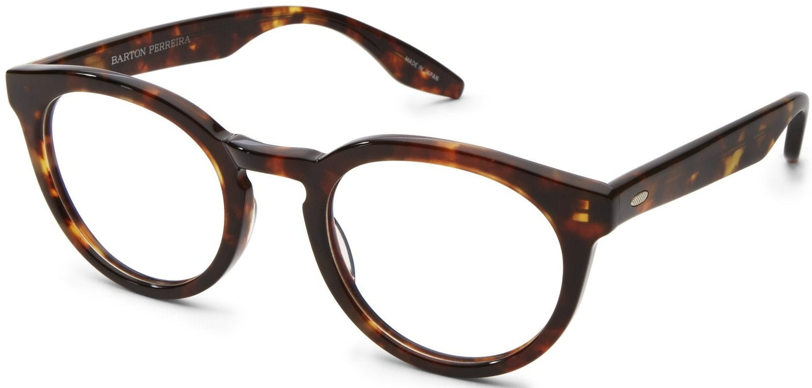 Alexander Daas - Barton Perreira Rourke Eyeglasses - Chestnut - Side View