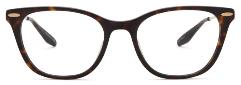 Alexander Daas - Barton Perreira Rumour Eyeglasses - Dark Walnut & Gold - Front View