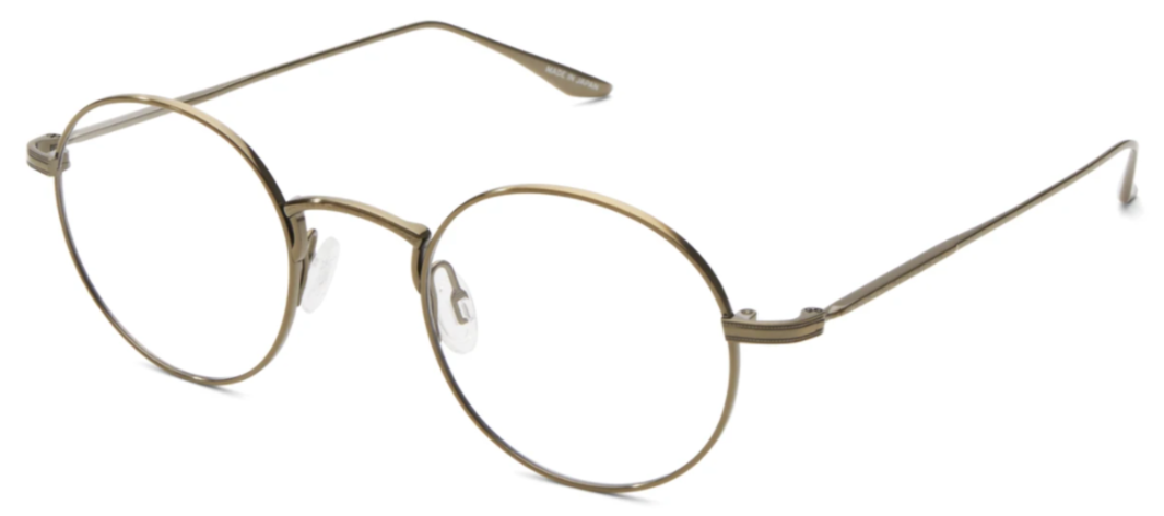 Alexander Daas - Barton Perreira Savant Eyeglasses - Antique Gold - Side View