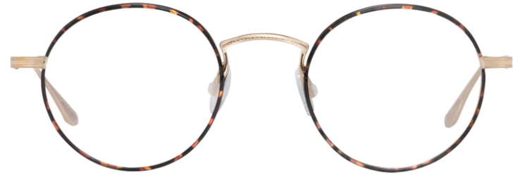 Alexander Daas - Barton Perreira Savant Eyeglasses - Gold & Tortoise - Front View