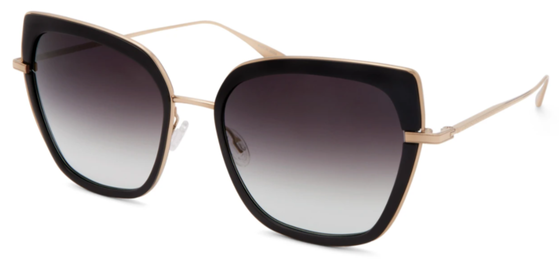 Alexander Daas - Barton Perreira Solstress Sunglasses - Black & Gold - Side View