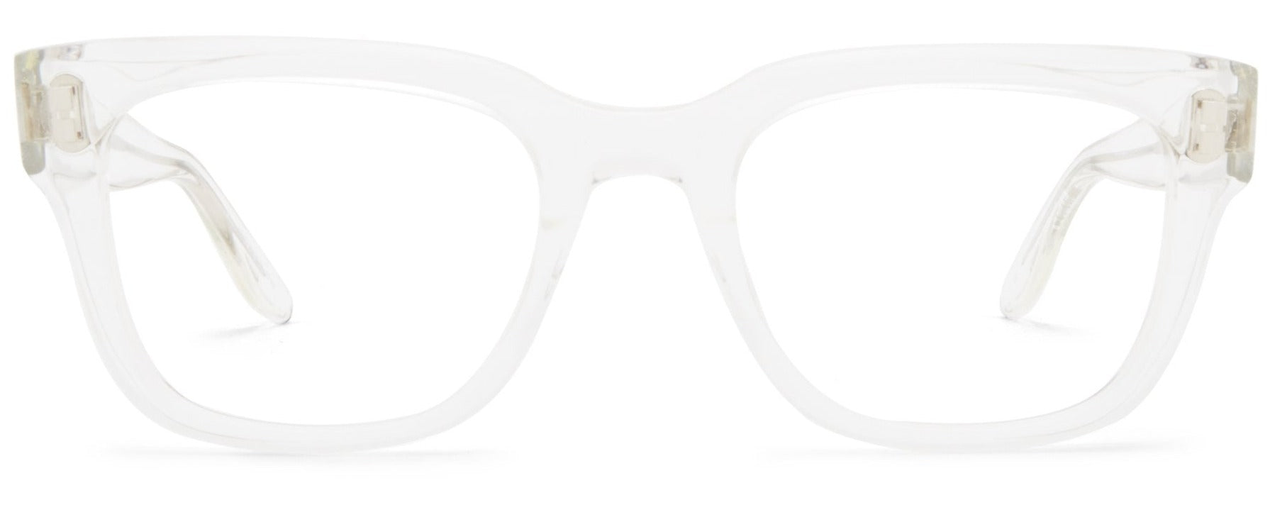 Alexander Daas - Barton Perreira Stax Eyeglasses - Crystal - Front View