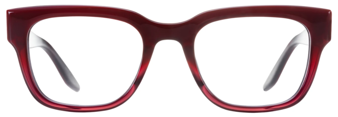 Alexander Daas - Barton Perreira Stax Eyeglasses - Oxblood - Front View