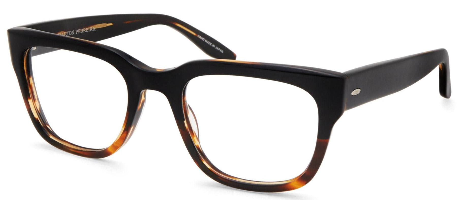 Alexander Daas - Barton Perreira Stax Eyeglasses - Raven Tortoise Gradient - Side View