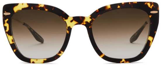 Alexander Daas - Barton Perreira Sunglasses - Heroine Chic & Gold - Front View