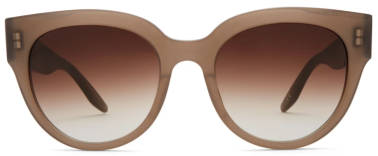 Alexander Daas - Barton Perreira Syrinx Sunglasses - Mocha & Somkey Topaz - Front View