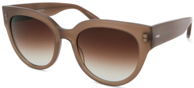 Alexander Daas - Barton Perreira Syrinx Sunglasses - Mocha &amp; Smokey Topaz - Side View