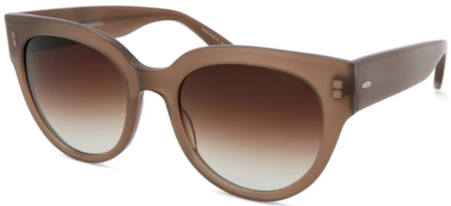 Alexander Daas - Barton Perreira Syrinx Sunglasses - Mocha & Smokey Topaz - Side View