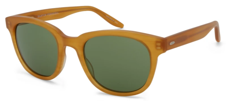 Alexander Daas - Barton Perreira Thurston Sunglasses - Matte Golden Honey - Side View