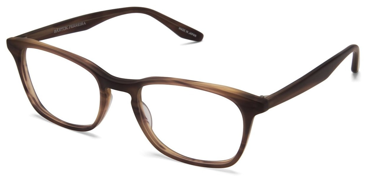 Alexander Daas - Barton Perreira Timothy Eyeglasses - Matte Teak - Side View