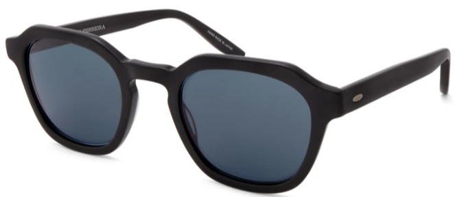 Alexander Daas - Barton Perreira Tucker Sunglasses - Black & Vintage Blue - Side View