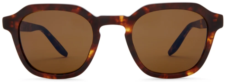 Alexander Daas - Barton Perreira Tucker Sunglasses - Chestnut & Vintage Brown - Front View