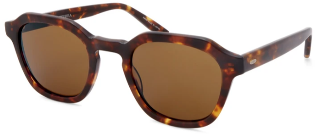 Alexander Daas - Barton Perreira Tucker Sunglasses - Chestnut &amp; Vintage Brown - Side View