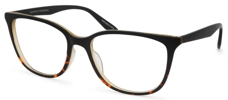 Alexander Daas - Barton Perreira Ursula Eyeglasses - Black Tortoise Gradient - Side View