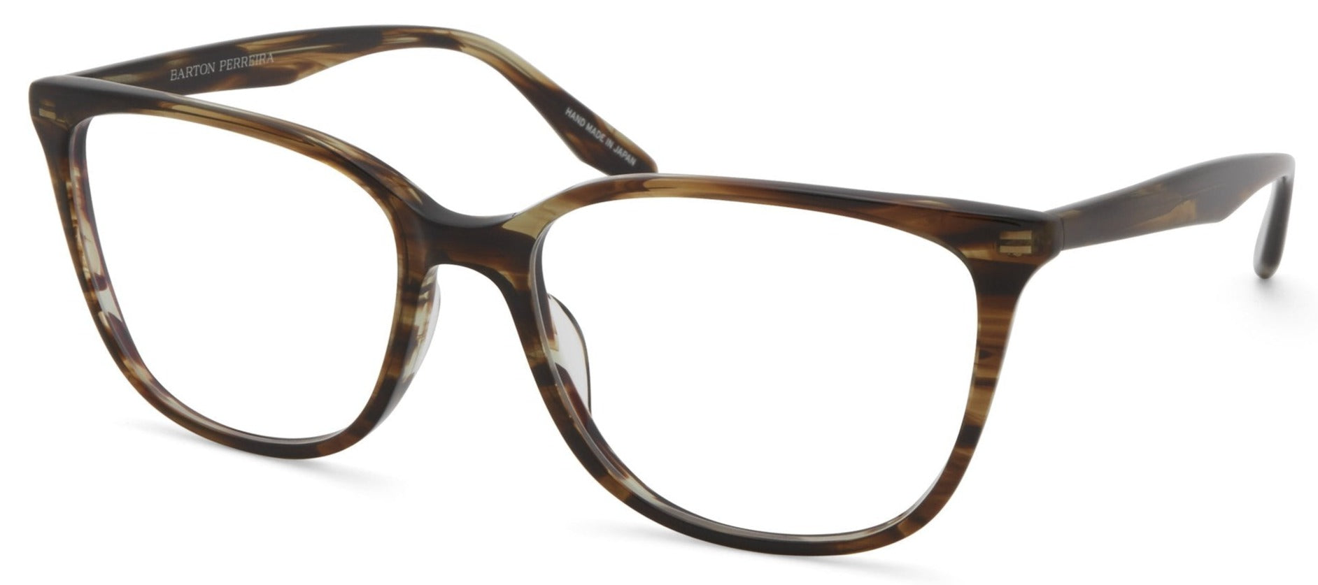 Alexander Daas - Barton Perreira Ursula Eyeglasses - Sulcata Tortoise - Side View