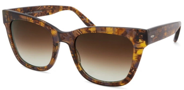 Alexander Daas - Barton Perreira Utena Sunglasses - Baltic Amber - Side View