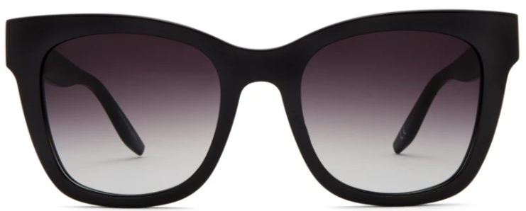 Alexander Daas - Barton Perreira Utena Sunglasses - Black - Front View