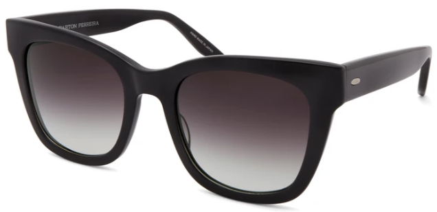 Alexander Daas - Barton Perreira Utena Sunglasses - Black - Side View