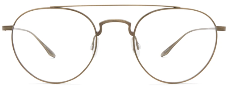 Alexander Daas - Barton Perreira Vashon Eyeglasses - Antique Gold - Front View