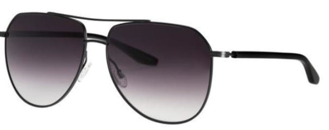 Alexander Daas - Barton Perreira Voltaire Sunglasses - Black Satin & Crystal - Side View