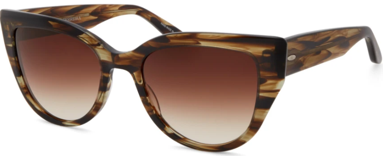 Alexander Daas - Barton Perreira Wahine Sunglasses - Sulcata Tortoise & Smokey Topaz - Side View