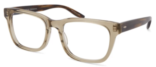 Alexander Daas - Barton Perreira Weller Eyeglasses - Khaki & Sulcata Tortoise - Side View
