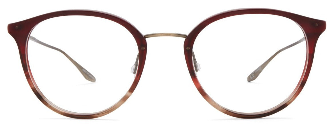 Alexander Daas - Barton Perreira Winfield Eyeglasses - Rosewood & Antique Gold - Front View