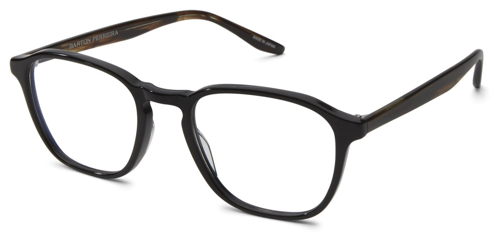 Alexander Daas - Barton Perreira Zorin Eyeglasses - Sulcata Tortoise - Side View