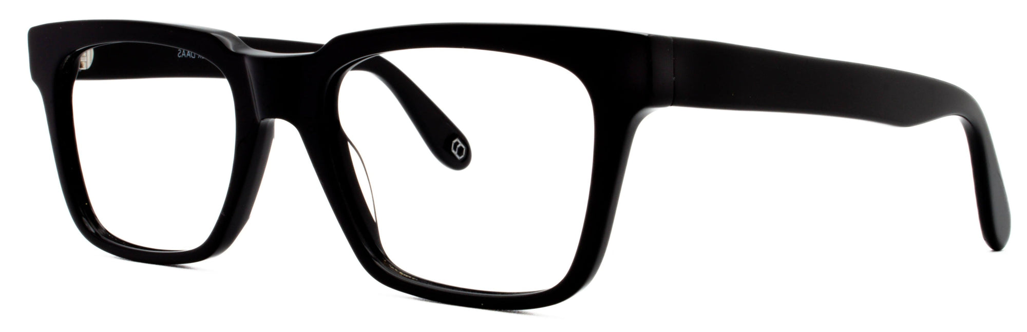 Alexander Daas - Benjamin Eyeglasses - Black - Side View